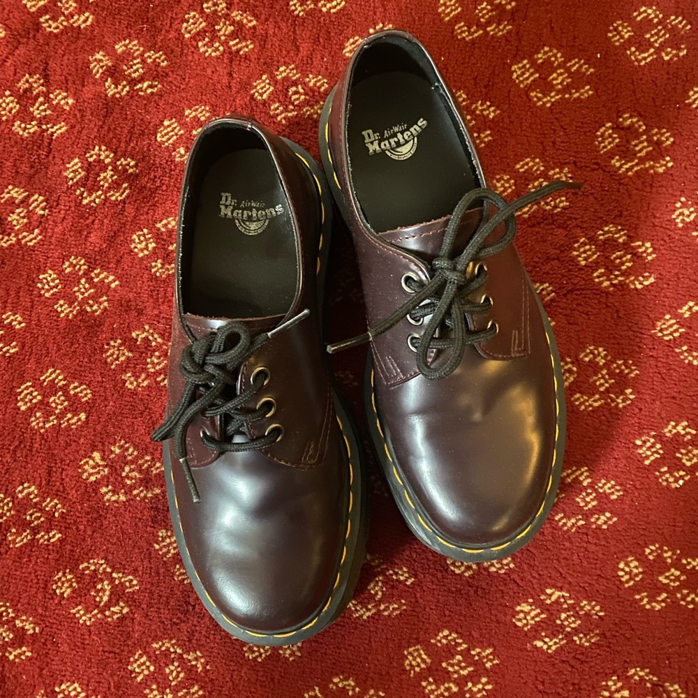 Dr. Martens Deep Burgundy Oxfords